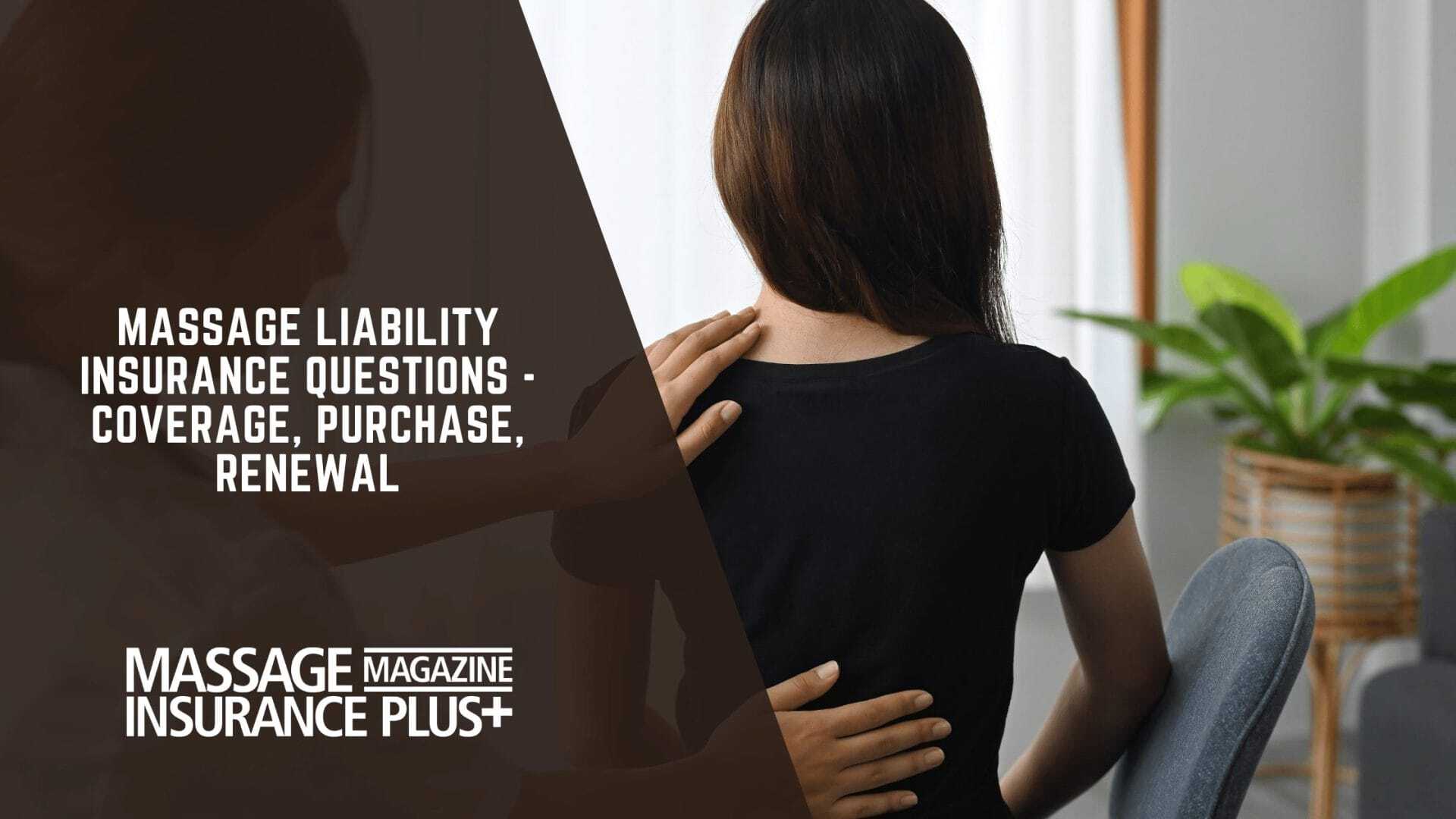 Professional vs General Liability Insurance for Massage Therapists